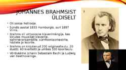 Johannes Brahms #2