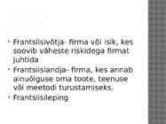 FRANTSIIS #4