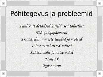 See on siis kevad - esitlus #4