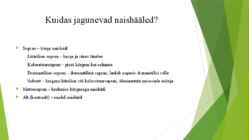 Muusikaõpetuse hääle teema #6