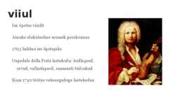 Antonio Vivaldi elulugu #3