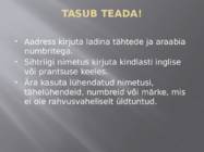 Sekretäri ametiriietus-Ümbrike valik ja postitamine #11