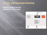 Sekretäri ametiriietus-Ümbrike valik ja postitamine #10
