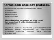 Elektrokeemilise korrosiooni kiiruse arvutamine #6