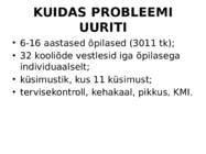 ÜLEKAALULISUS-TELEKA- JA ARVUTIHARJUMUSED ROOTSI KOOLIEALISTEL LASTEL JA NOORUKITEL #5