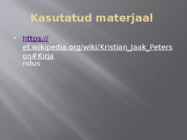 Kristjan Jaak peterson #13