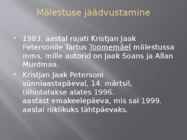 Kristjan Jaak peterson #3