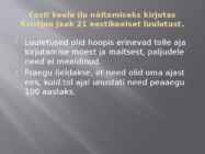 Kristjan Jaak peterson #5