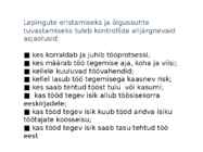 Töölepingu seadus- tööõigus #13