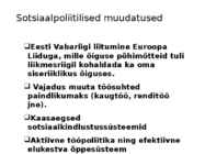 Töölepingu seadus- tööõigus #3