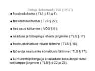 Töölepingu seadus- tööõigus #33