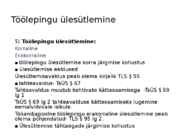 Töölepingu seadus- tööõigus #59
