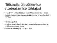 Töölepingu seadus- tööõigus #65