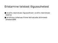 Töölepingu seadus- tööõigus #8