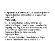 Töölepingu seadus- tööõigus #85