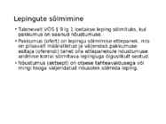 Lepingulised suhted #12