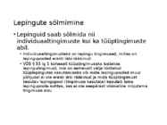 Lepingulised suhted #15