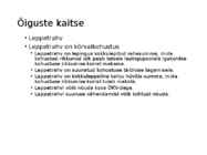 Lepingulised suhted #32