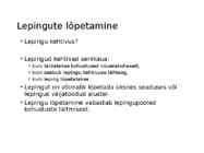 Lepingulised suhted #33