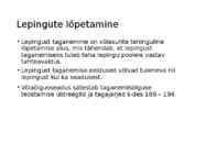 Lepingulised suhted #34