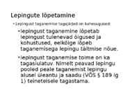 Lepingulised suhted #36