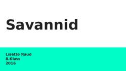 Savannid