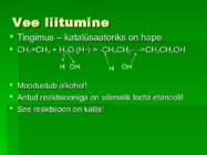 Orgaaniline keemia #4