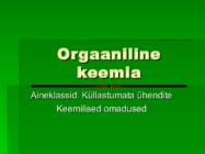 Orgaaniline keemia