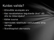 Ettevõtte juriidilise vormi valik #13