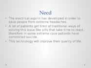 Electronic Aspirin #7