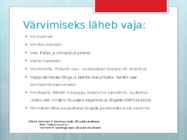 Seentega värvimine #4