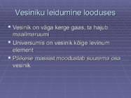 Hapnik ja vesinik- tähtsamad mittemetallid #3