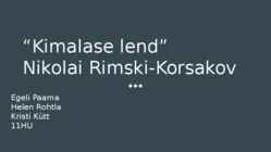 Kimalase lend-Nikolai Rimski-Korsakov