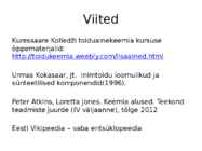 Toiduainete keemia #18