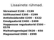 Toiduainete keemia #10