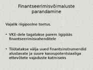 Ettevõtluspoliitika toetamiseks rakendatavad meetmed #5