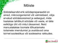 Söödalisandid põllumajandusloomade ratsioonis #2