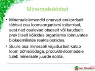 Söödalisandid põllumajandusloomade ratsioonis #26
