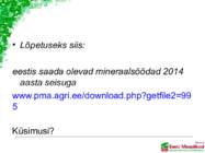 Söödalisandid põllumajandusloomade ratsioonis #42