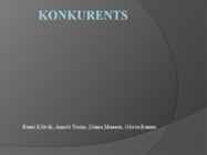 Konkurents powerpoint