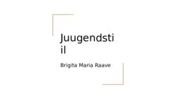 Juugendstiil
