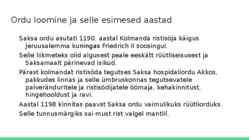 Saksa ordu #3