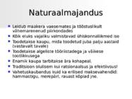 Ühiskonna majandamine #6