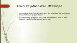 ETTEVÕTJATE LIIGITUS-ETTEVÕTJA JA JUHT #5