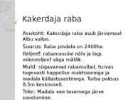 Kakerdaja raba #2