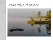 Kakerdaja raba #14