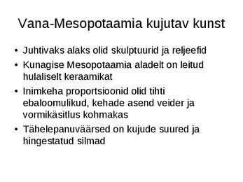 Vana-mesopotaamia #15