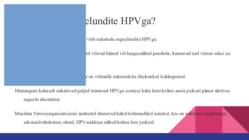 HPV ja vaktsineerimine #3