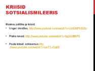 KOMMUNISMILEER KRIISID #8