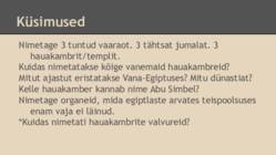 Vana-Egiptus #19